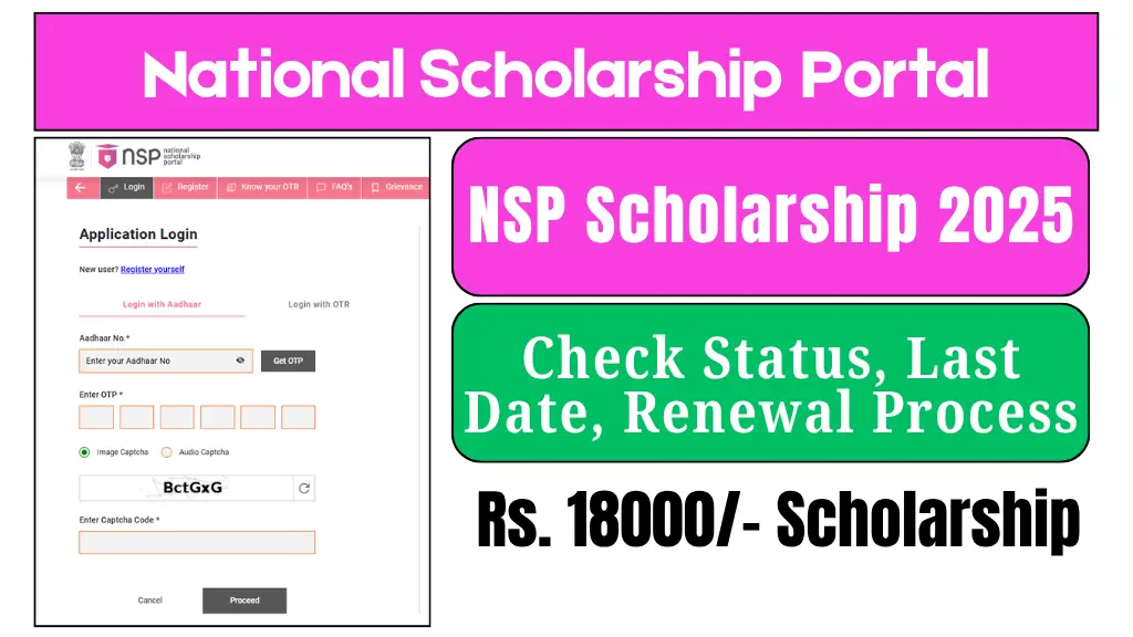 NSP Scholarship 2025
