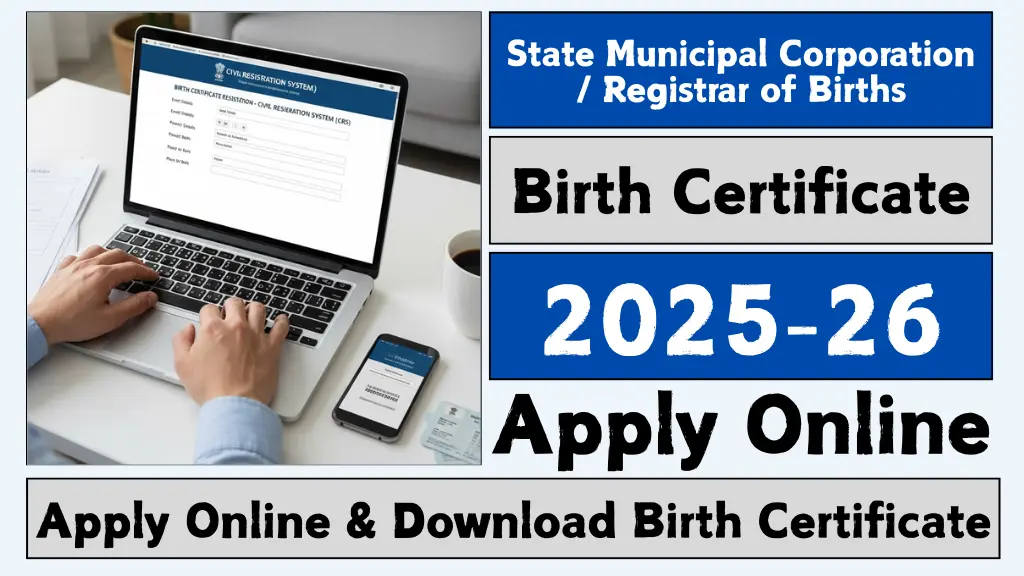 Birth Certificate Apply Online 2025